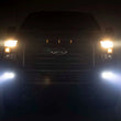 Load image into Gallery viewer, Rough Country LED Light Kit | Fog Mount | Dual 2" Black Pairs | Flood | Ford F-150 (15-17) 70833 - Installation View