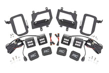 Load image into Gallery viewer, Rough Country LED Light Kit | Fog Mount | Dual 2" Black Pairs | Spot | Ford F-150 (15-17) 70832 - Kit Contents