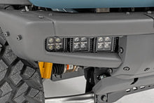 Load image into Gallery viewer, Rough Country LED Light Kit | Fog Mount | Triple 2" Black Pair | Amber DRL | Ford Bronco (21-24) 51088 - Side View
