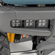 Load image into Gallery viewer, Rough Country LED Light Kit | Fog Mount | Triple 2" Black Pair | Flood | Ford Bronco (21-24) 51086 - Side View
