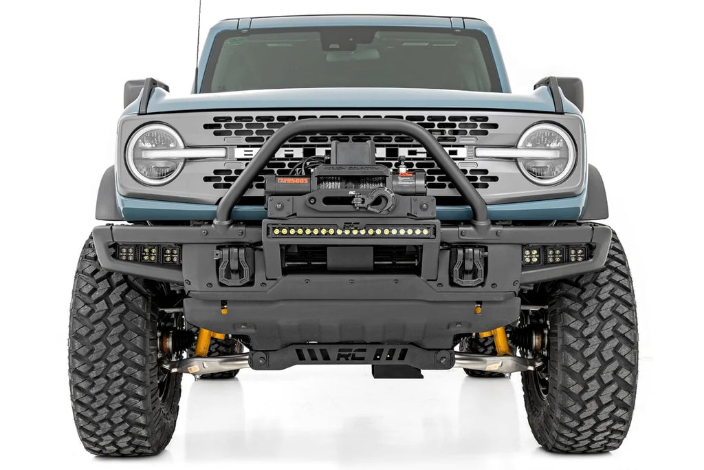 Rough Country LED Light Kit | Fog Mount | Triple 2" Black Pair | Spot | Ford Bronco (21-24) 51085 - Additional View 5