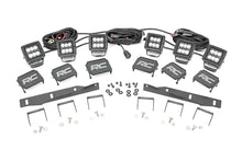 Load image into Gallery viewer, Rough Country LED Light Kit | Fog Mount | Triple 2" Black Pair | Ford Raptor 4WD (17-20) 70700 - Side View