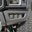 Load image into Gallery viewer, Rough Country LED Light Kit | Fog Mount | Triple 2" Black Pair | White DRL | Ford Raptor (17-20) 70700DRL - Installation View