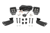 Rough Country LED Light Kit, Front Mount, 2" Black Pair, Amber DRL fits Segway 570 F