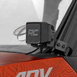 Load image into Gallery viewer, Rough Country LED Light Kit | Front Mount | 2" Black Pair | White DRL | Polaris XPEDITION ADV 5 - Installation View