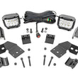 Load image into Gallery viewer, Rough Country LED Light Kit | Front Mount | 3" Chrome Pair | Wide Angle | Polaris XPEDITION ADV 5 - Front View