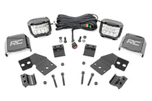 Load image into Gallery viewer, Rough Country LED Light Kit | Front Mount | 3" Chrome Pair | Wide Angle | Polaris XPEDITION ADV 5 - Front View