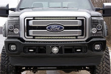 Load image into Gallery viewer, Rough Country LED Light Kit | Grill Mount | 30" Black Single Row Pair | Ford F-250/F-350 Super Duty (11-16) 70771 - Instal...