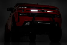 Load image into Gallery viewer, Rough Country LED Light Kit | Grille Mount | 10" Chrome Slimline Pair | Chevy Silverado 1500 (19-22) 70818 - Additional Vi...