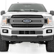 Load image into Gallery viewer, Rough Country LED Light Kit | Grille Mount | 10" Chrome Slimline Pair | Ford F-150 (18-20) 70809 - Installation View