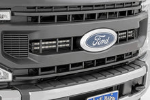 Load image into Gallery viewer, Rough Country LED Light Kit | Grille Mount | 10 Inch Black | Slimline | Ford F-250 Super Duty (20-22) 70898 - Main Product...