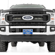Load image into Gallery viewer, Rough Country LED Light Kit | Grille Mount | 10 Inch Black | Slimline | Ford F-250 Super Duty (20-22) 70898 - Side View
