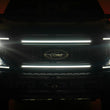 Load image into Gallery viewer, Rough Country LED Light Kit | Grille Mount | 30 Inch DRL | Ford F-250/F-350 Super Duty (17-22) - Installation View
