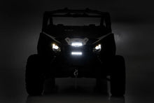 Load image into Gallery viewer, Rough Country LED Light Kit | Grille Mount | 6" Black Slimline | Can-Am Maverick X3 97022 - Additional View 5