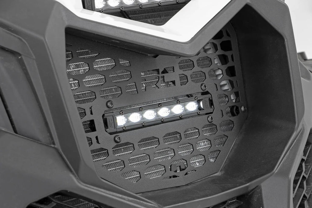 Rough Country LED Light Kit | Grille Mount | 6" Black Slimline | Can-Am Maverick X3 97022 - Additional View 6