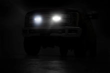 Load image into Gallery viewer, Rough Country LED Light Kit | Grille Mount | 8" Black Pair | Ford F-250 Super Duty (17-19) 70697 - Kit Contents