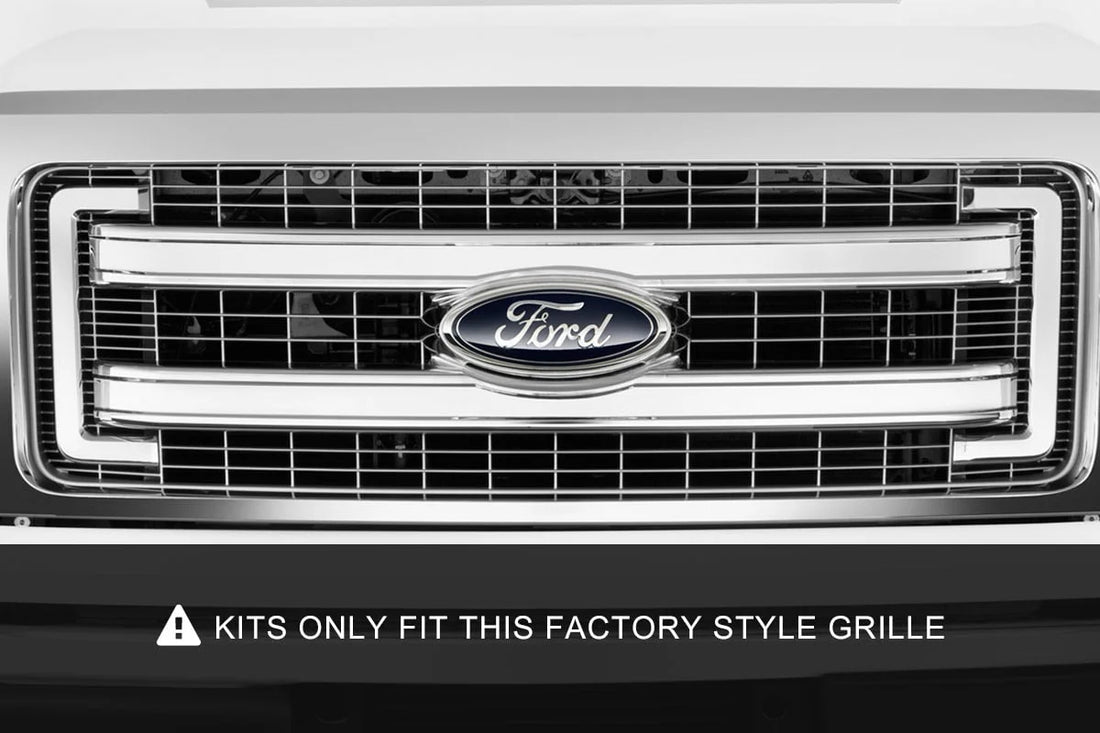 Rough Country LED Light Kit | Grille Mount | Dual 30" Chrome Single Row | Ford F-150 (09-14) 70660 - Kit Contents