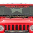 Load image into Gallery viewer, Rough Country LED Light Kit | Hinge Mount | 2" Black Pair | White DRL | Jeep Gladiator JT/Wrangler JL (18-24) 70052DRL - I...