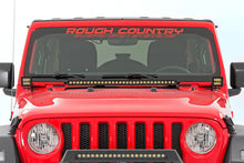 Load image into Gallery viewer, Rough Country LED Light Kit | Hinge Mount | 2" Black Pair | White DRL | Jeep Gladiator JT/Wrangler JL (18-24) 70052DRL - I...
