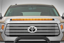 Load image into Gallery viewer, Rough Country LED Light Kit | Hood Bulge | 40" White/Amber Strip | Toyota Tundra (14-21) 70847 - Main Product View