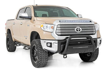 Load image into Gallery viewer, Rough Country LED Light Kit | Hood Bulge | 40" White/Amber Strip | Toyota Tundra (14-21) 70847 - Back View