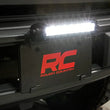 Load image into Gallery viewer, Rough Country LED Light Kit | License Plate Mount | 8" Single Row Black Series 70183 - Installation View