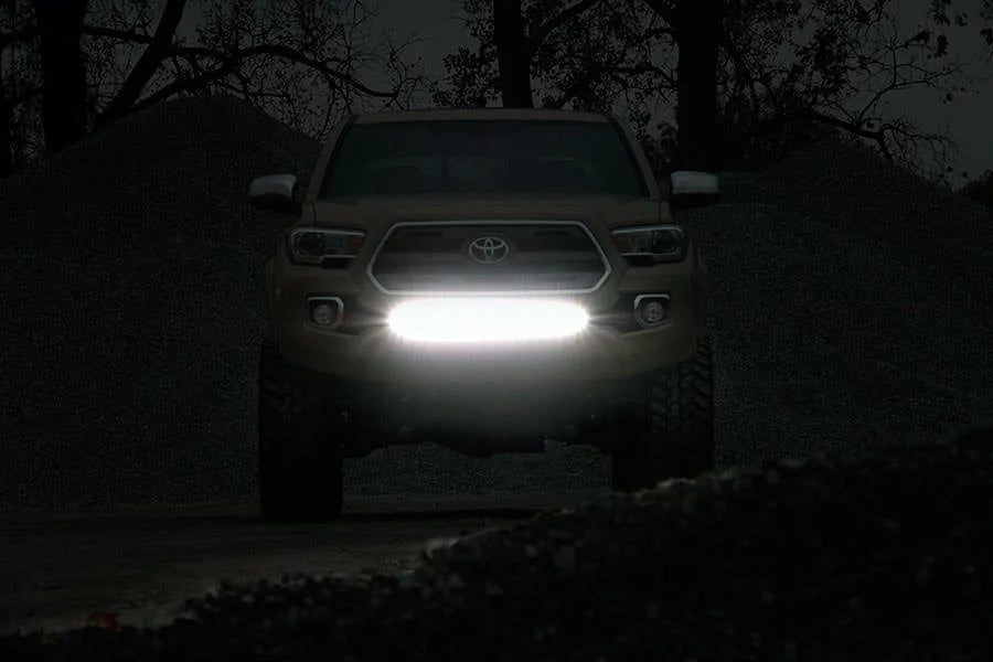 Rough Country LED Light Kit | Lower Grille Mount | 30" Spectrum Single Row | Toyota Tacoma (16-23) 80668 - Front View