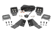 Load image into Gallery viewer, Rough Country LED Light Kit | Rear Mount | 2" Black Pair | White DRL | CFMOTO UFORCE U10 1000 PRO - Rear View
