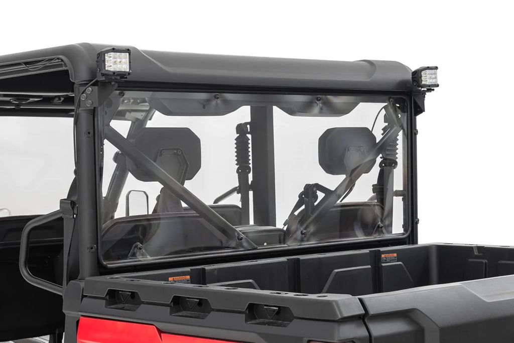 Rough Country LED Light Kit | Rear Mount | 2" Black Pair | Amber DRL | CFMOTO UFORCE U10 Pro - Side View