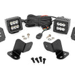 Load image into Gallery viewer, Rough Country LED Light Kit | Rear Mount | 2" Black Pair | Segway 570 F - Rear View
