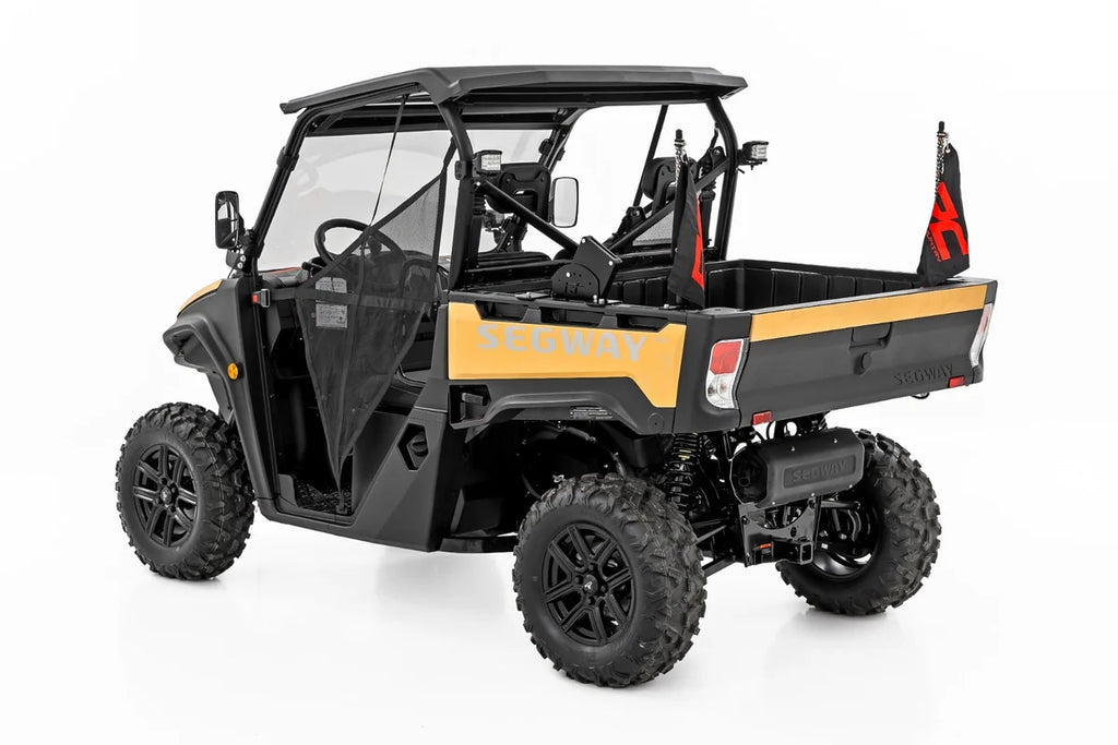 Rough Country LED Light Kit | Rear Mount | 2" Black Pair | White DRL | Segway 570 F - Installation View