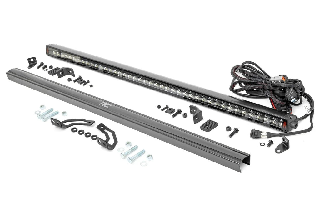 Rough Country LED Light Kit | Rear Mount | 40" Single Row Spectrum Series | Polaris RZR 1000XP4 (2024) - Rear View