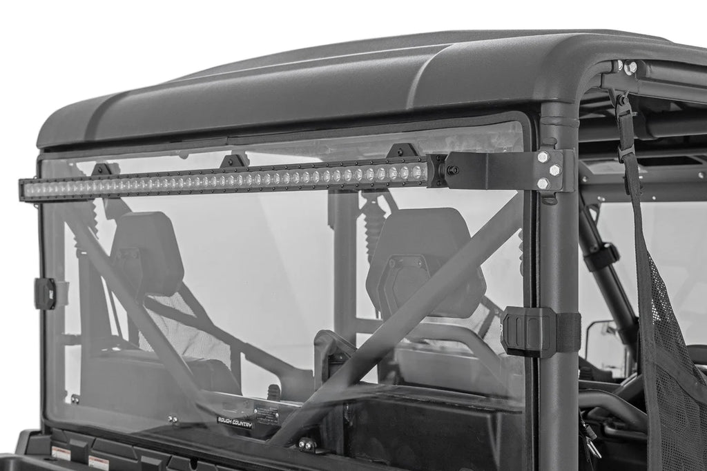 Rough Country LED Light Kit | Rear Mount | 50" Black Single Row | CFMOTO UFORCE 1000 96115 - Side View