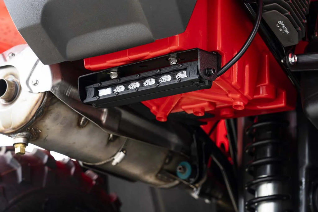 Rough Country LED Light Kit | Rear Mount | 6" Black Slimline | Honda Foreman 500 92018 - Main Product View
