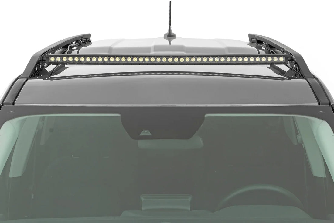 Rough Country LED Light Kit | Roof Rack Mount | 40" Spectrum Single Row | Ford Bronco Sport (21-24) 82039 - Installation View
