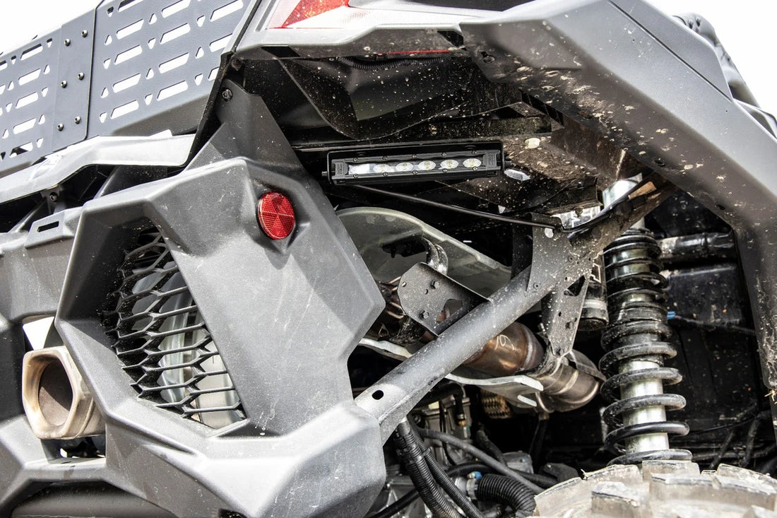 Rough Country LED Light Kit | Tail Light Mount | 6" Black Slimline Pair | Can-Am Maverick X3 97026 - Additional View 5