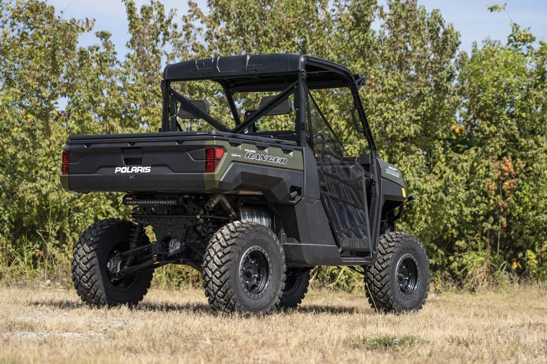 Rough Country LED Light Kit | Under Bed Mount | 20" Black Single Row | Polaris Ranger XP 1000 93016 - Back View