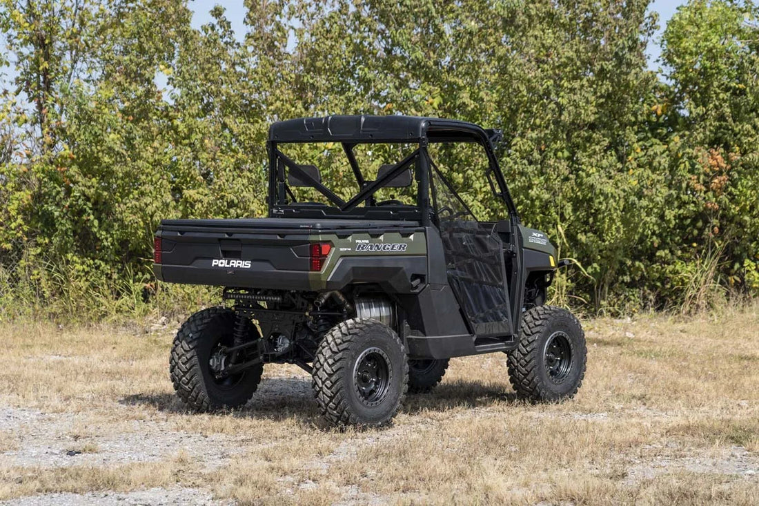 Rough Country LED Light Kit | Under Bed Mount | 20" Black Single Row | Polaris Ranger XP 1000 93016 - Installation View