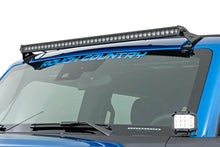 Load image into Gallery viewer, Rough Country LED Light Kit | Upper Windshield | 40" Spectrum Single Row | Ford Bronco (21-24) 82041 - Side View