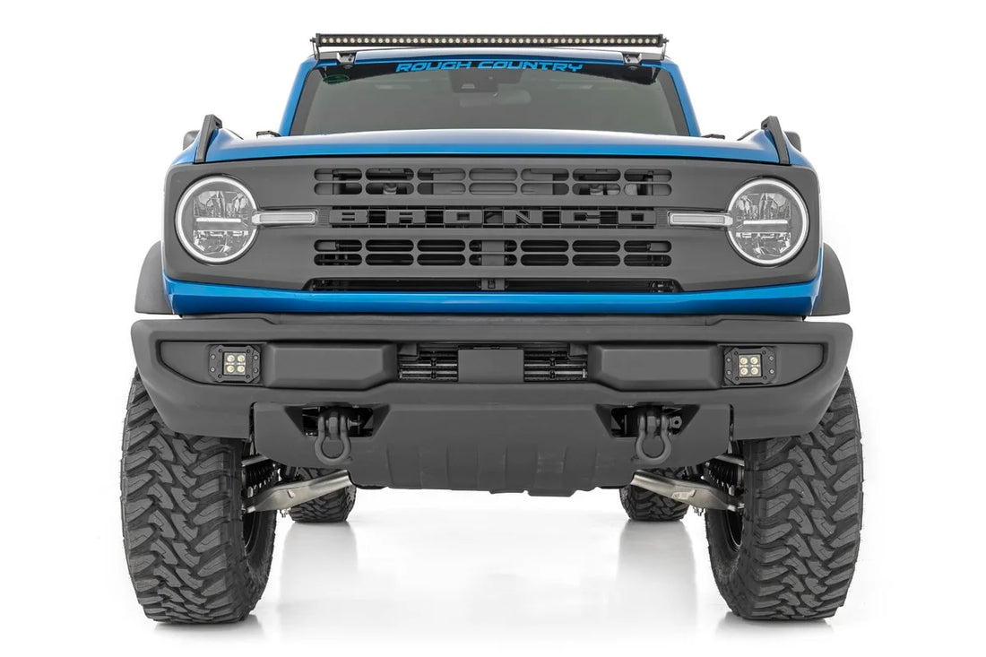 Rough Country LED Light Kit | Upper Windshield | 50" Spectrum Single Row | Ford Bronco (21-24) 82043 - Additional View 5