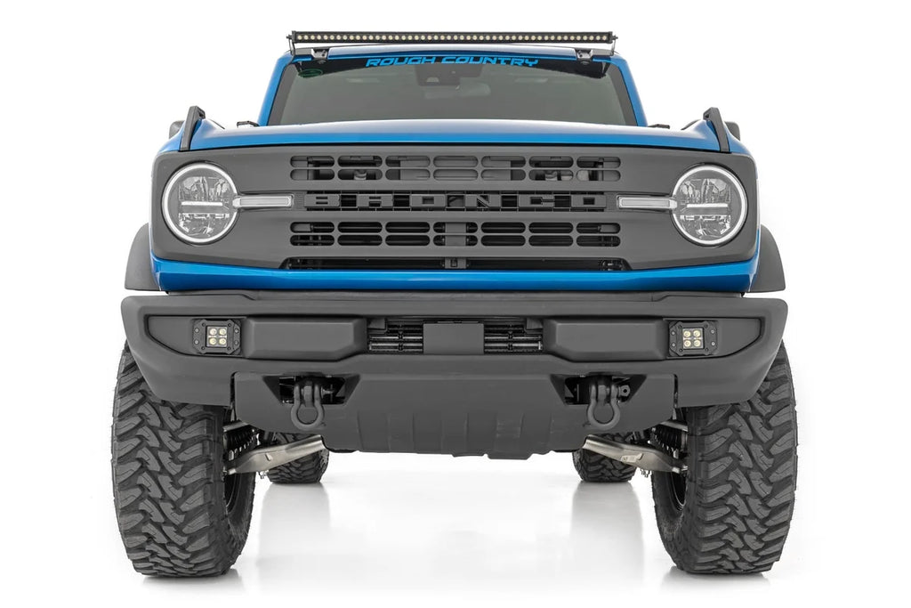 Rough Country LED Light Kit | Upper Windshield | 50" Spectrum Single Row | Ford Bronco (21-24) 82043 - Additional View 5