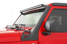 Load image into Gallery viewer, Rough Country LED Light Kit | Windshield | 50" Spectrum Dual Row | Jeep Gladiator JT/Wrangler JL (18-24) 80069 - Side View