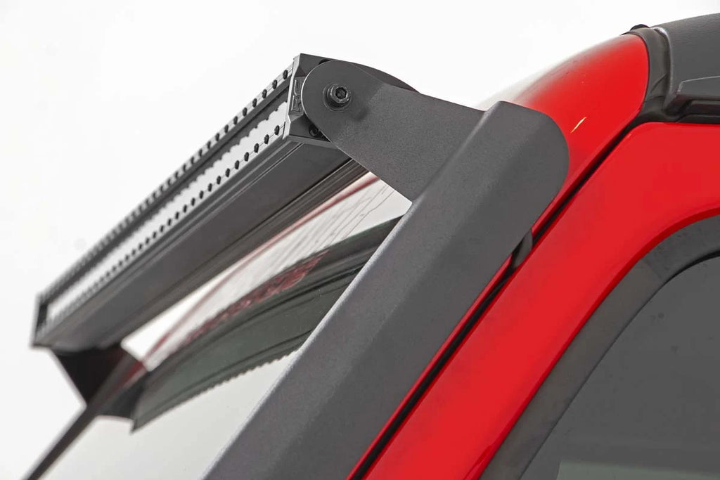 Rough Country LED Light Kit | Windshield | 50" Spectrum Dual Row | Jeep Gladiator JT/Wrangler JL (18-24) 80069 - Additiona...
