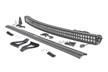 Load image into Gallery viewer, Rough Country LED Light Kit | Windshield Mount | 50" BLK Dual Row | Jeep Cherokee XJ (84-01) 70072 - Mounting View