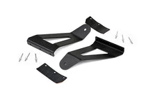 Load image into Gallery viewer, Rough Country LED Light Kit | Windshield Mount | 50" BLK Dual Row | Jeep Cherokee XJ (84-01) 70072 - Mounting View