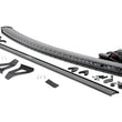 Load image into Gallery viewer, Rough Country LED Light Kit | Windshield Mount | 50" BLK Single Row | Jeep Cherokee XJ (84-01) 70075 - Mounting View