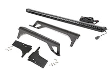 Load image into Gallery viewer, Rough Country LED Light Kit | Windshield Mount | 50" Black Single Row | Jeep Wrangler TJ (97-06) 70588BL