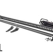 Load image into Gallery viewer, Rough Country LED Light | Lower Windshield | 50" Black Single Row | White DRL | Polaris General/General XP 93035 - Main Pr...