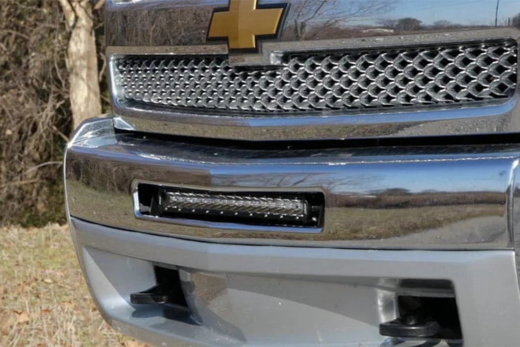Rough Country LED Light Mount | Bumper | 20" | Chevy Silverado 1500 (07-13)/Silverado 2500 HD (07-10) 70523 - Installation...
