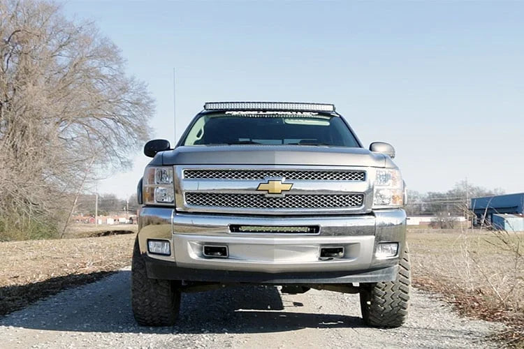 Rough Country LED Light Mount | Bumper | 20" | Chevy Silverado 1500 (07-13)/Silverado 2500 HD (07-10) 70523 - Installation...